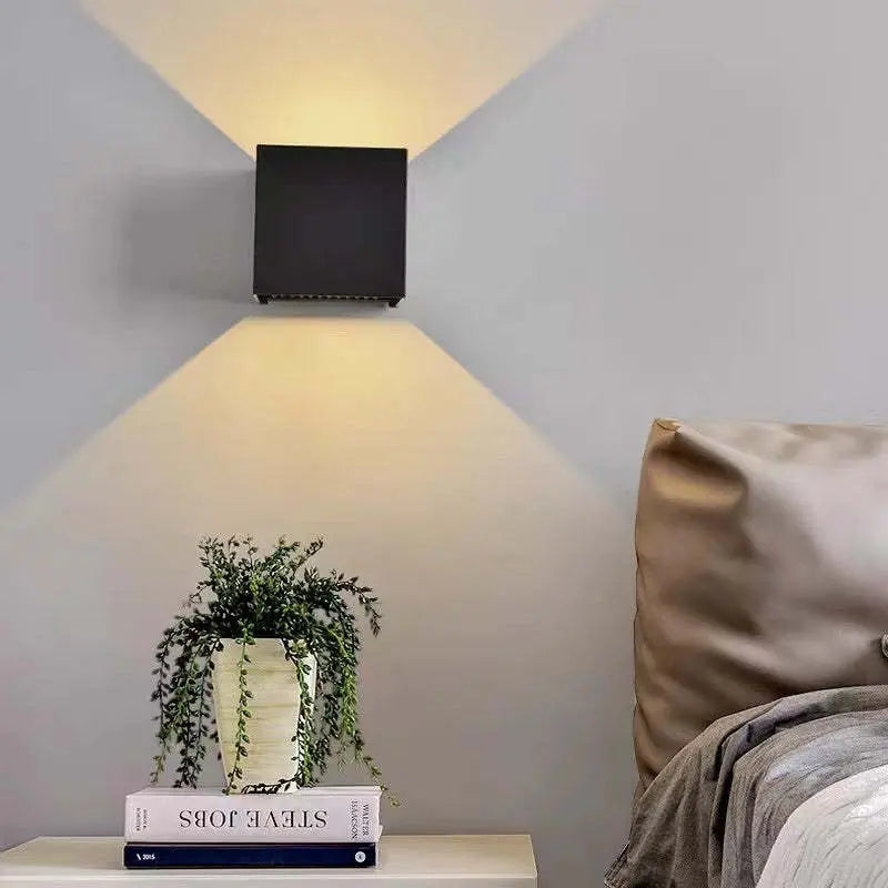 vanntett LED-vegglampe Motelys