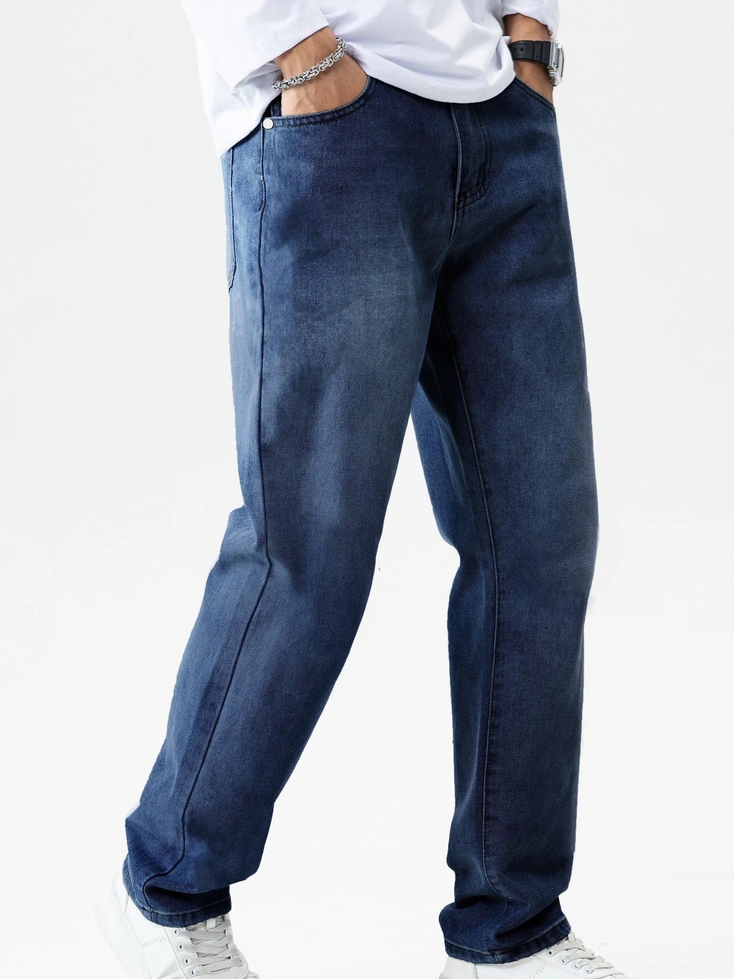 DenimVibe - Stilige Jeans For Menn Med Perfekt Passform Motelys