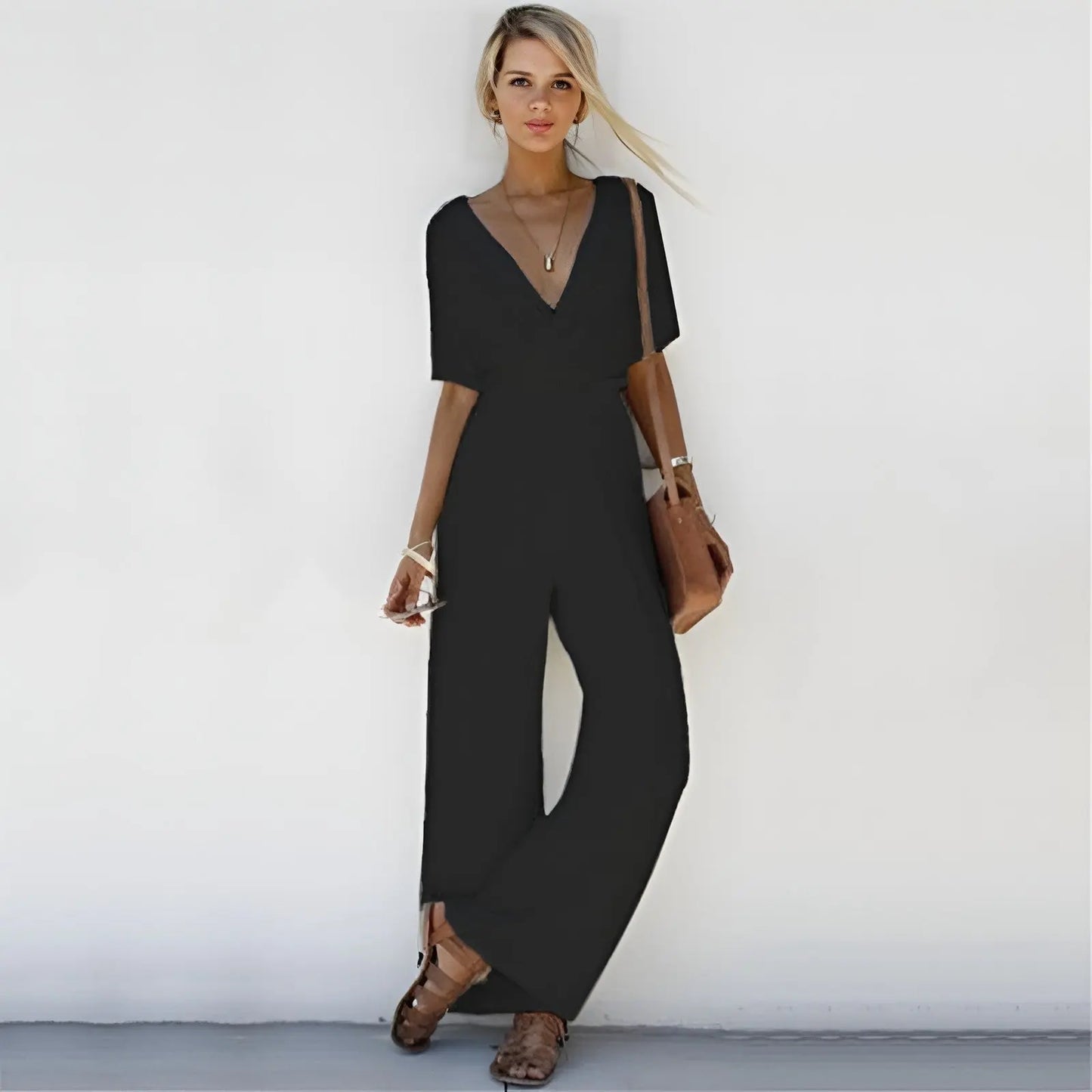 FashionNest - Trendy Jumpsuit for Kvinner med Stil og Komfort Motelys