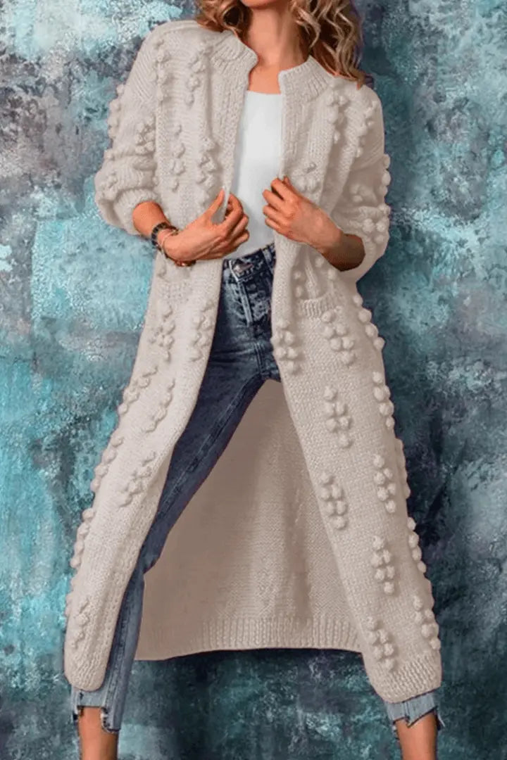 CozyWear - Strikket cardigan for Kvinner Motelys