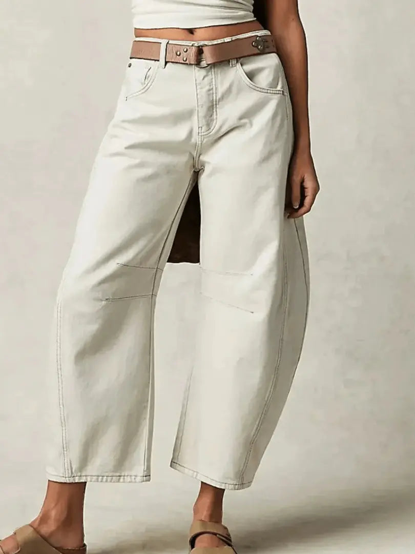 StyleRiver - Trendy Bohemske Jeans for Unik Komfort Motelys
