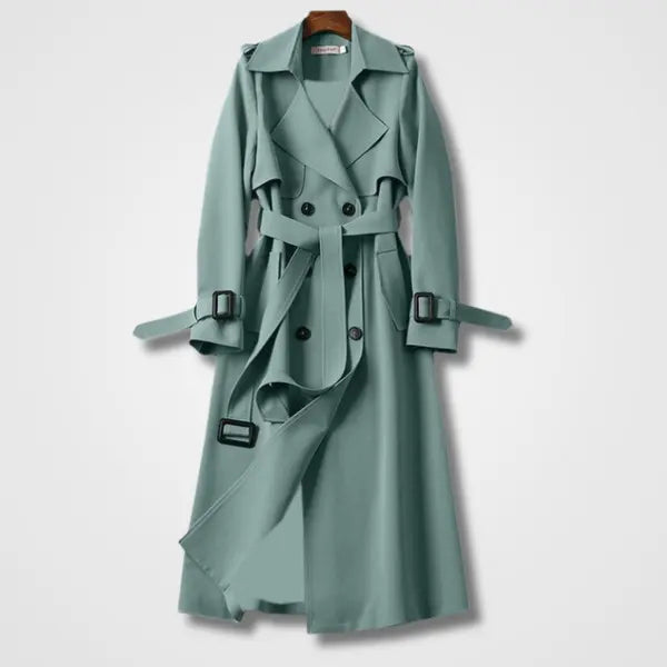 StyleMuse - Elegant Trench Coat til Kvinder for Kritiske Værforhold Motelys