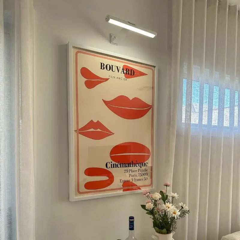 Trådløs LED-belysning for bilder Motelys