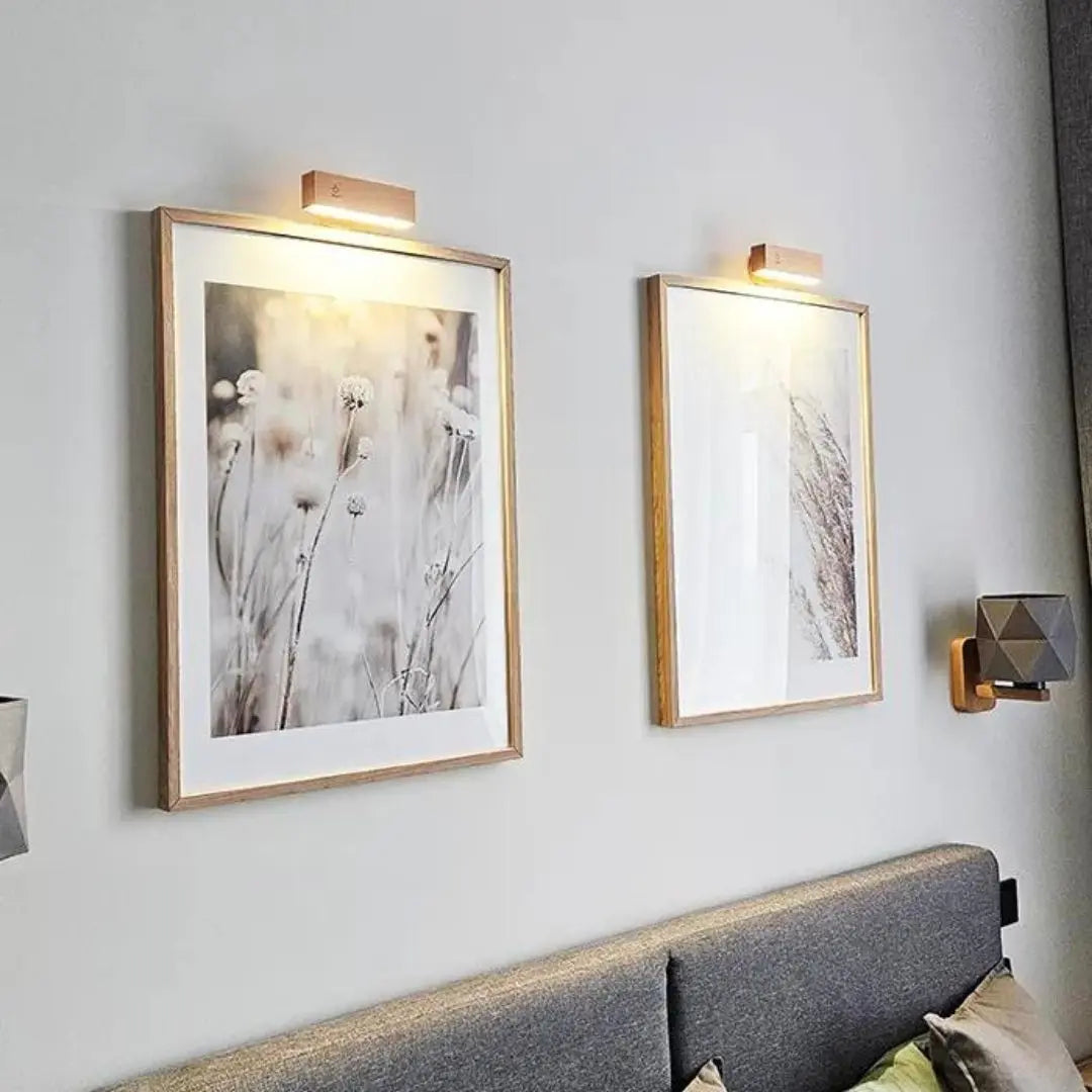 Oppladbar 360° LED-lampe Motelys
