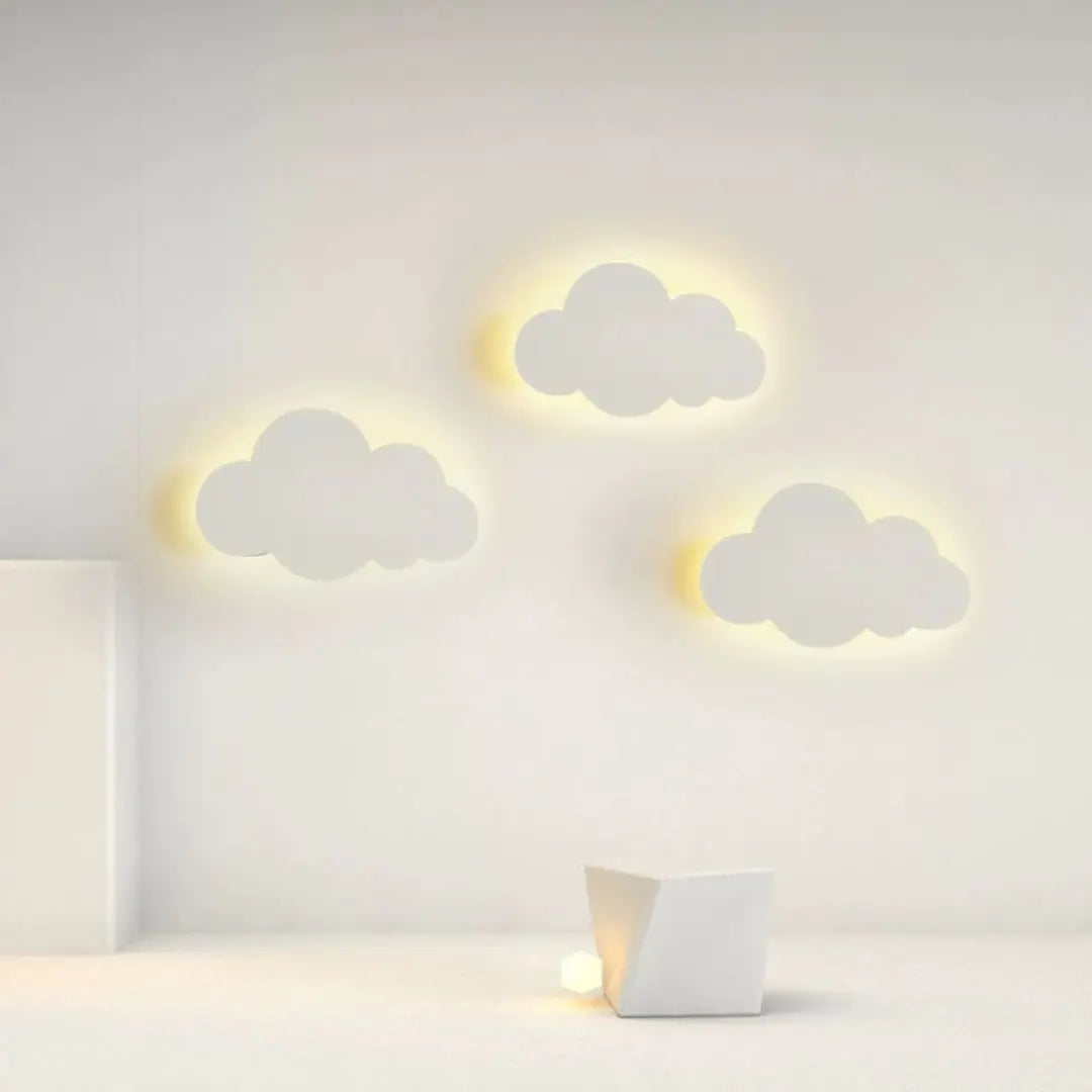 Cloud silhuett vegglampe Motelys
