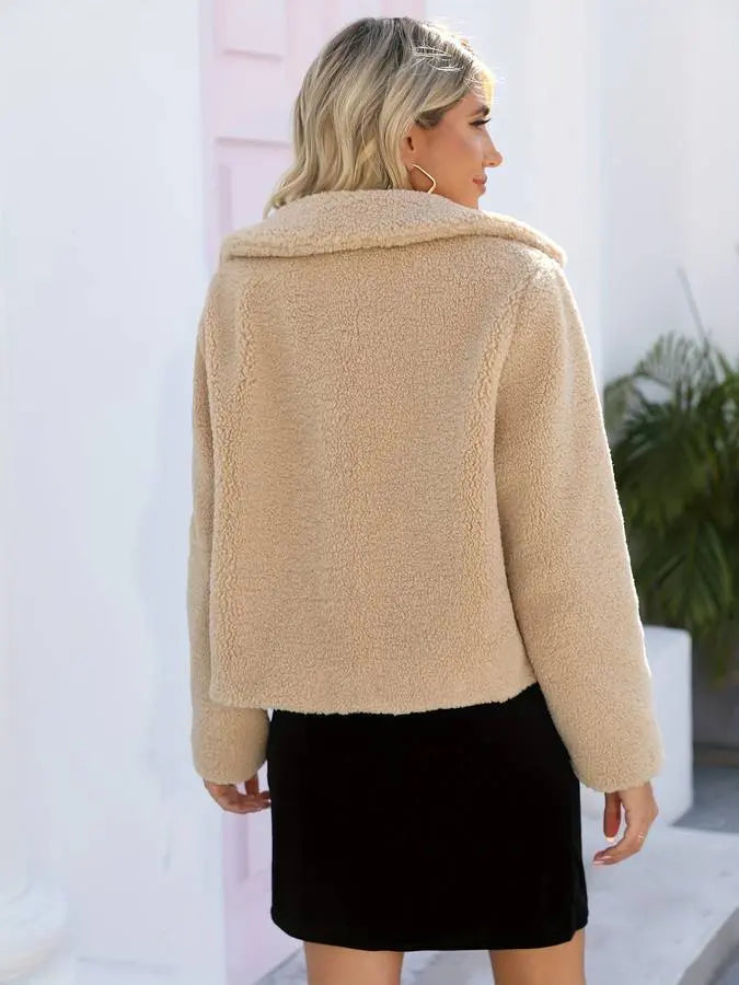 CozyChic - Stilig Vinterbamsekåpe til Kvinner for Kaldere Dager Motelys