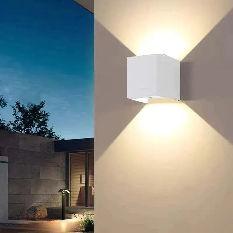 vanntett LED-vegglampe Motelys