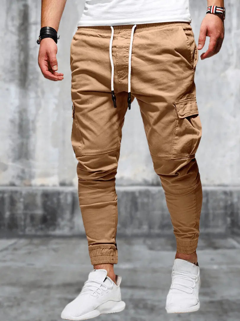 UrbanStyle - Komfortable Cargo Joggers For Menn Med Moderne Design Motelys
