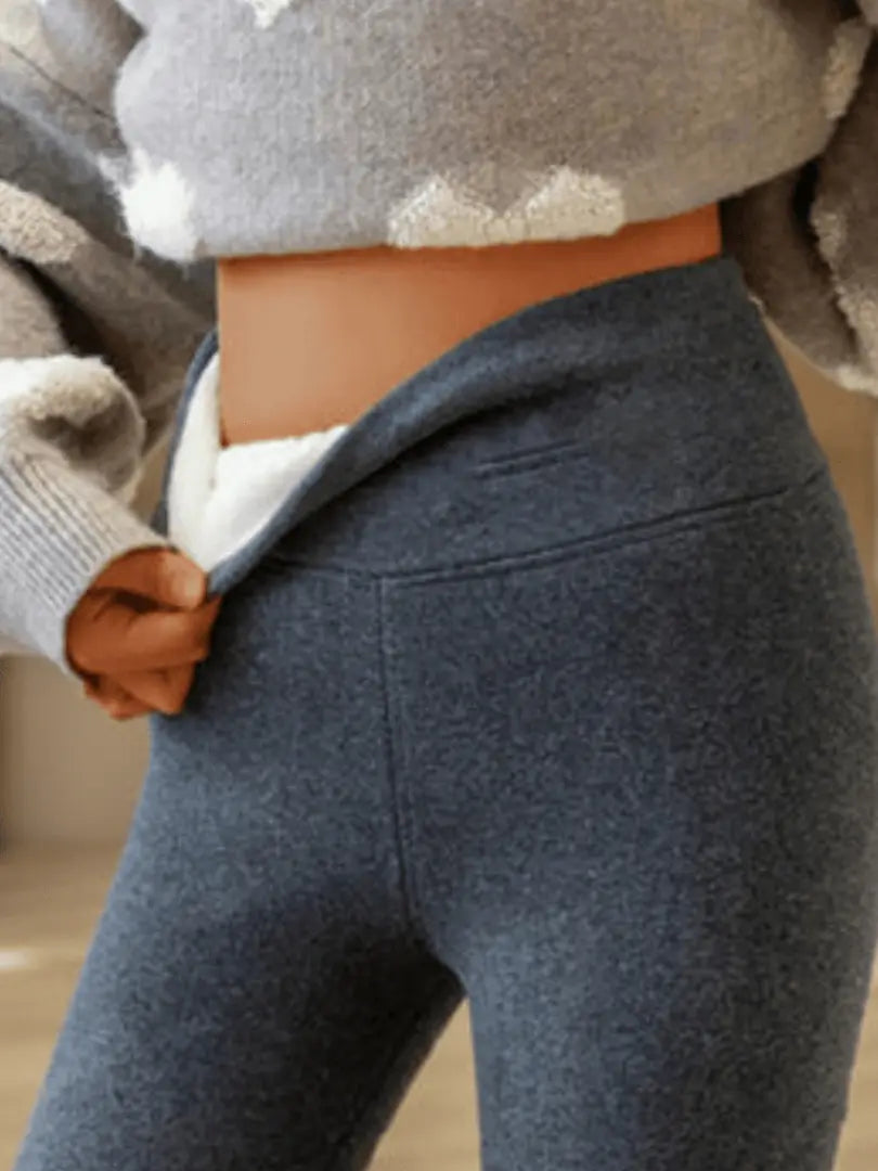 CozyFit - Varm Dameleggings for Kaldt Vær Motelys