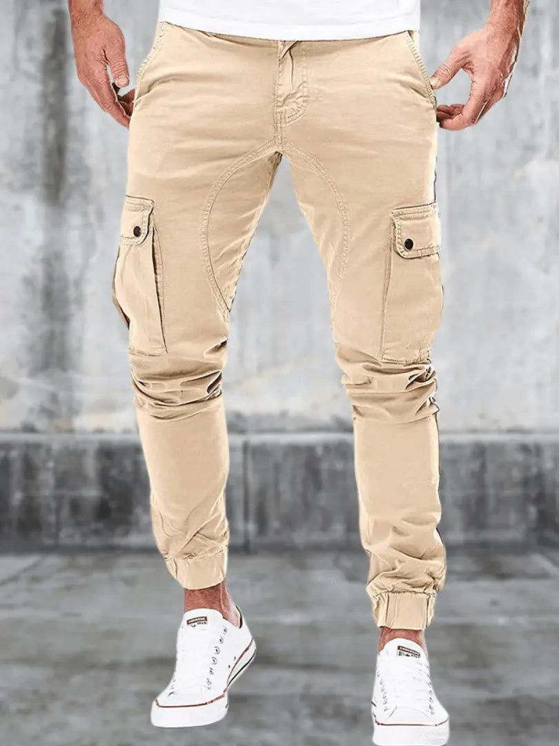 UrbanStyle - Komfortable Cargo Joggers For Menn Med Moderne Design Motelys