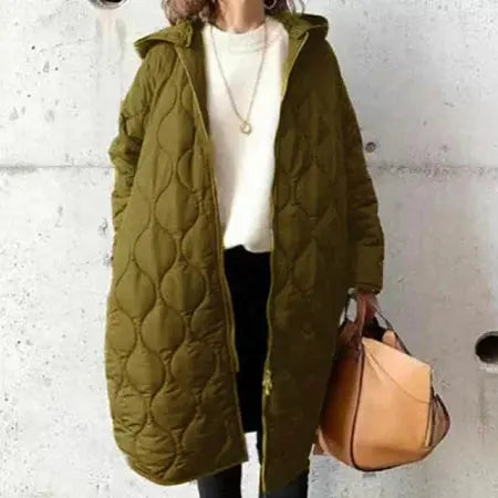 StyleVault - Parka med Hette for En Trendy Høstlook Motelys