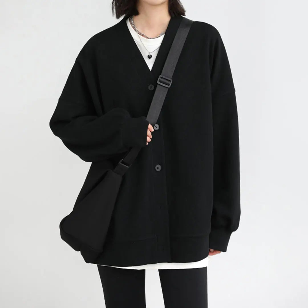 CasualCuddle - Uformell Cardigan for Enkomfortabel Stil Motelys