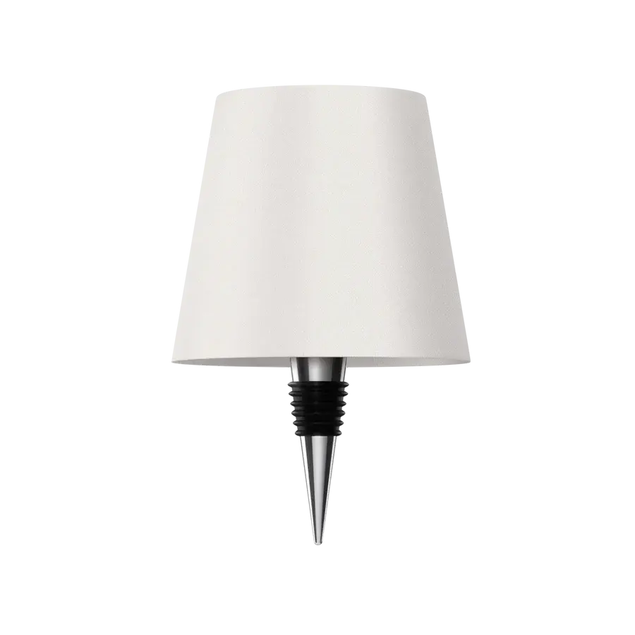 Trådløs designerflaskelampe Motelys