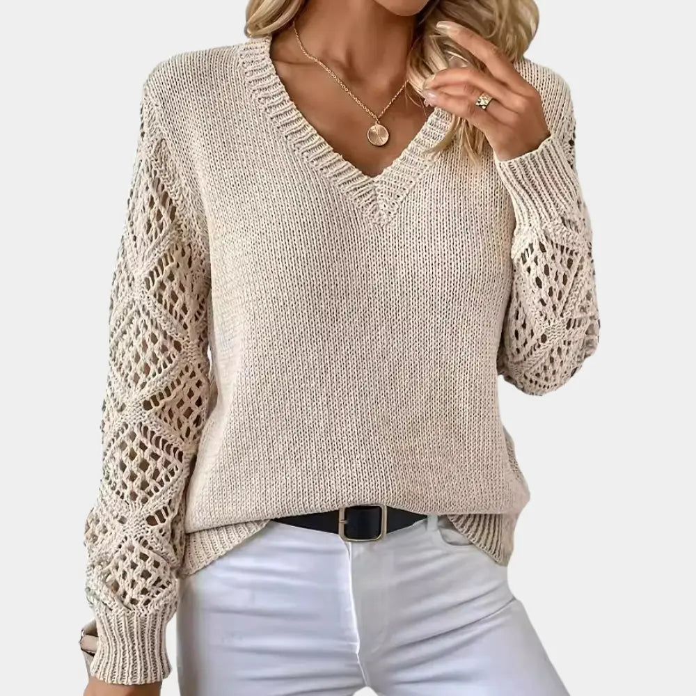 CozyWear - Uthulet Damegenser for Uformell Eleganse Motelys