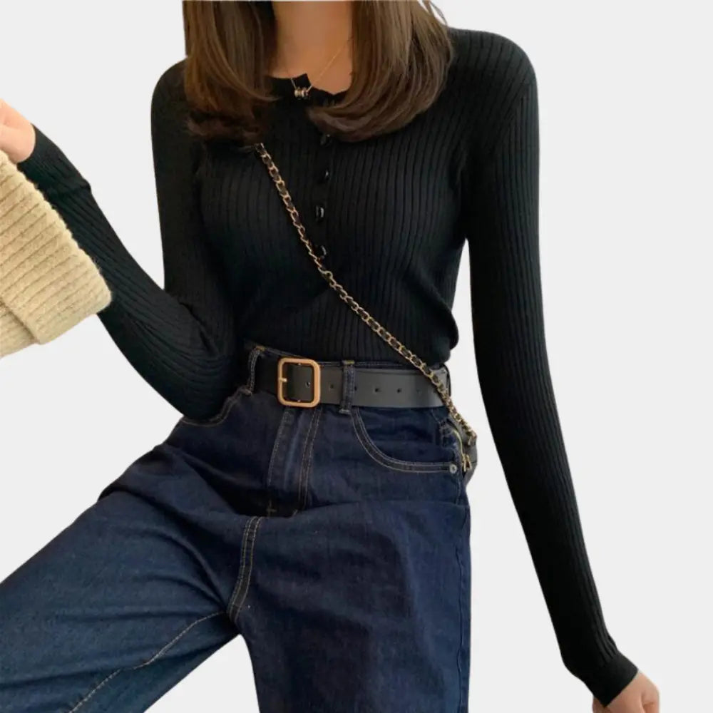 FashionFlex - Stretchy Damegenser for Allsidig Stil Motelys