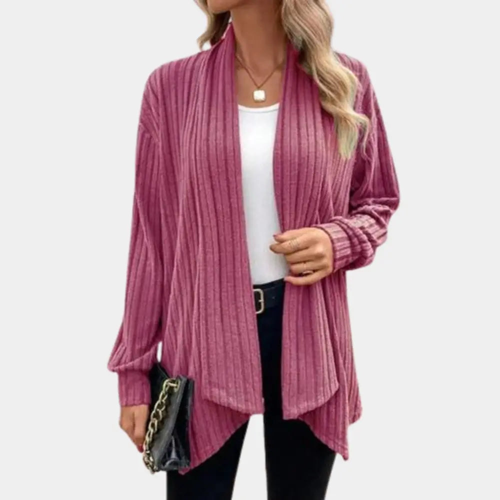 CozyNest - Cardigan for Kvinner med Stil og Komfort Motelys