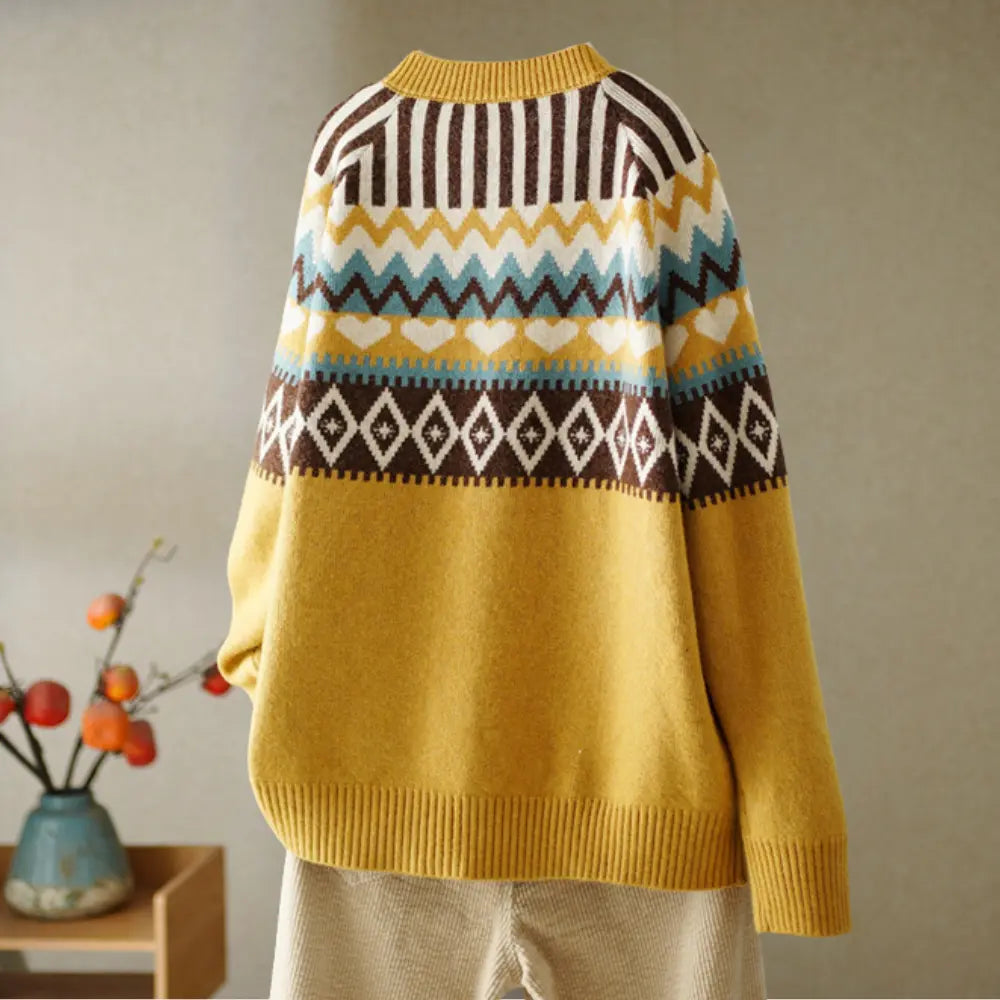 CozyVibe - Trendy Cardigan for Damer med Stil og Komfort Motelys