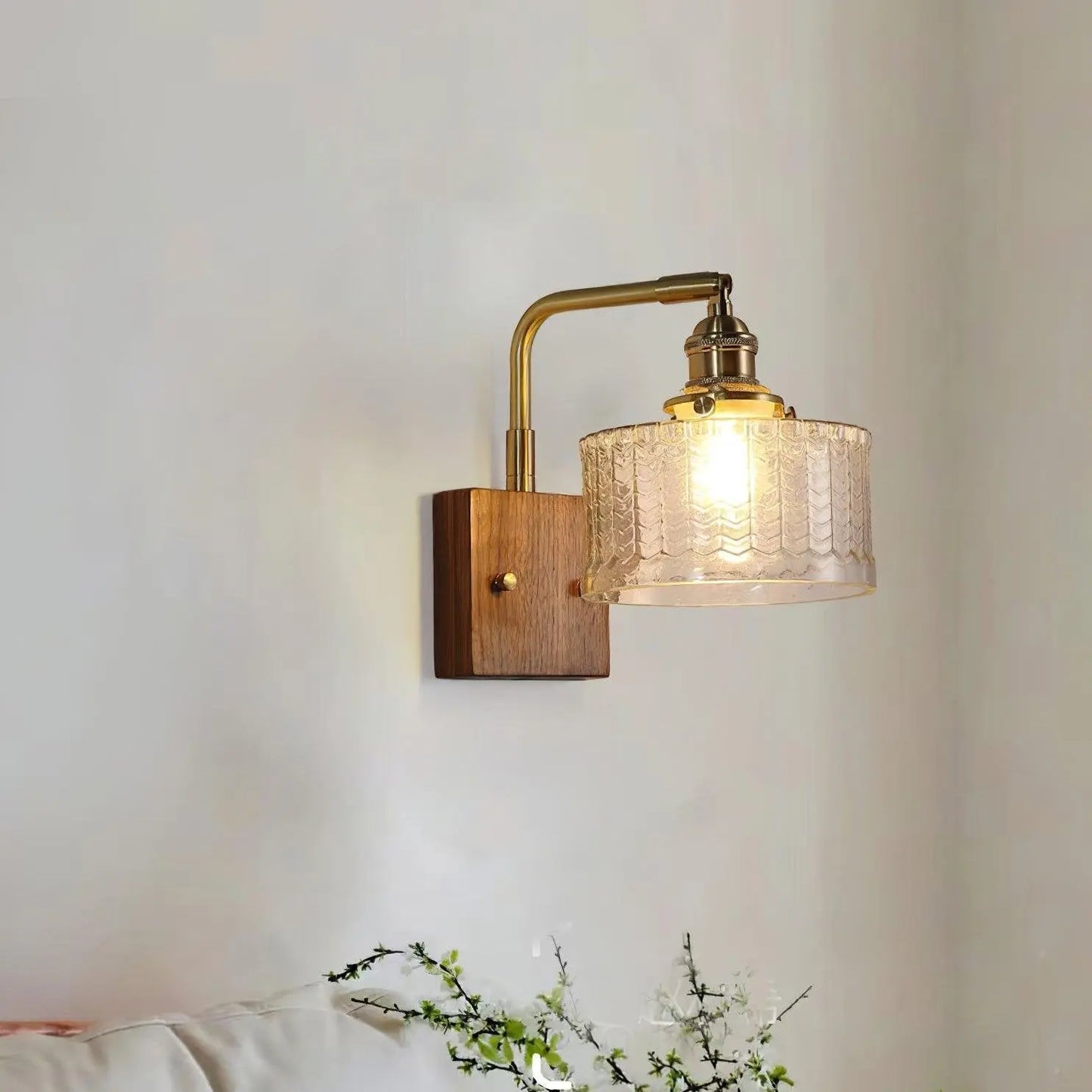 LumoGlow - Elegant Vegglampe for Modernt Interiør Motelys