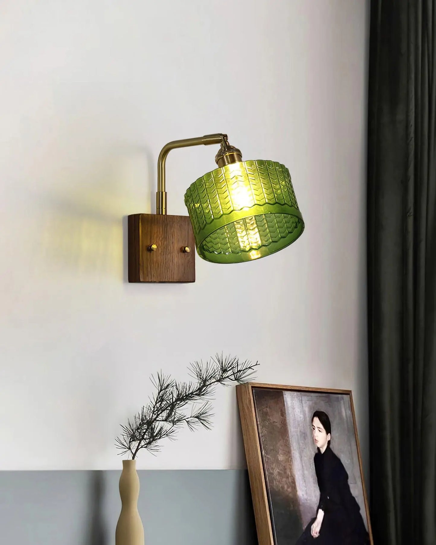 LumoGlow - Elegant Vegglampe for Modernt Interiør Motelys