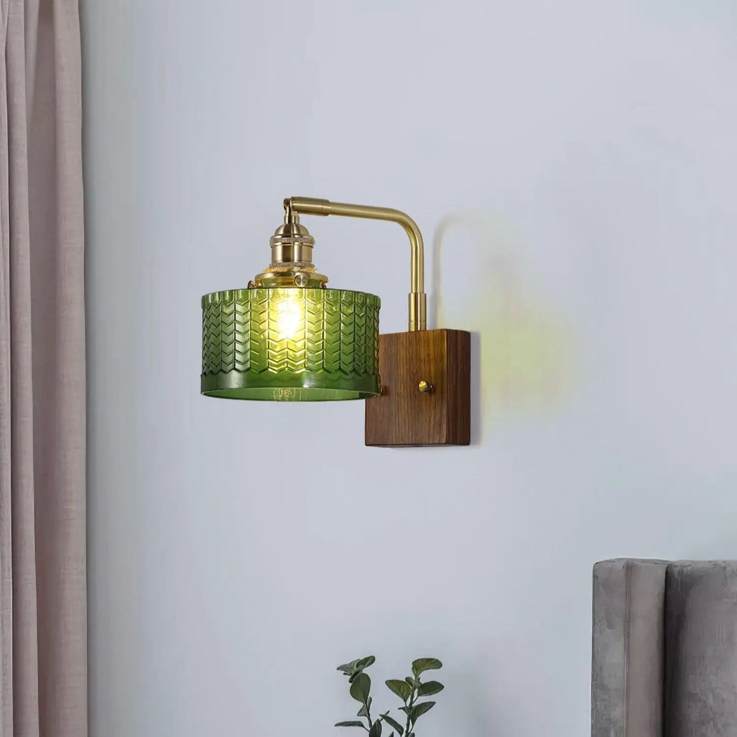 LumoGlow - Elegant Vegglampe for Modernt Interiør Motelys
