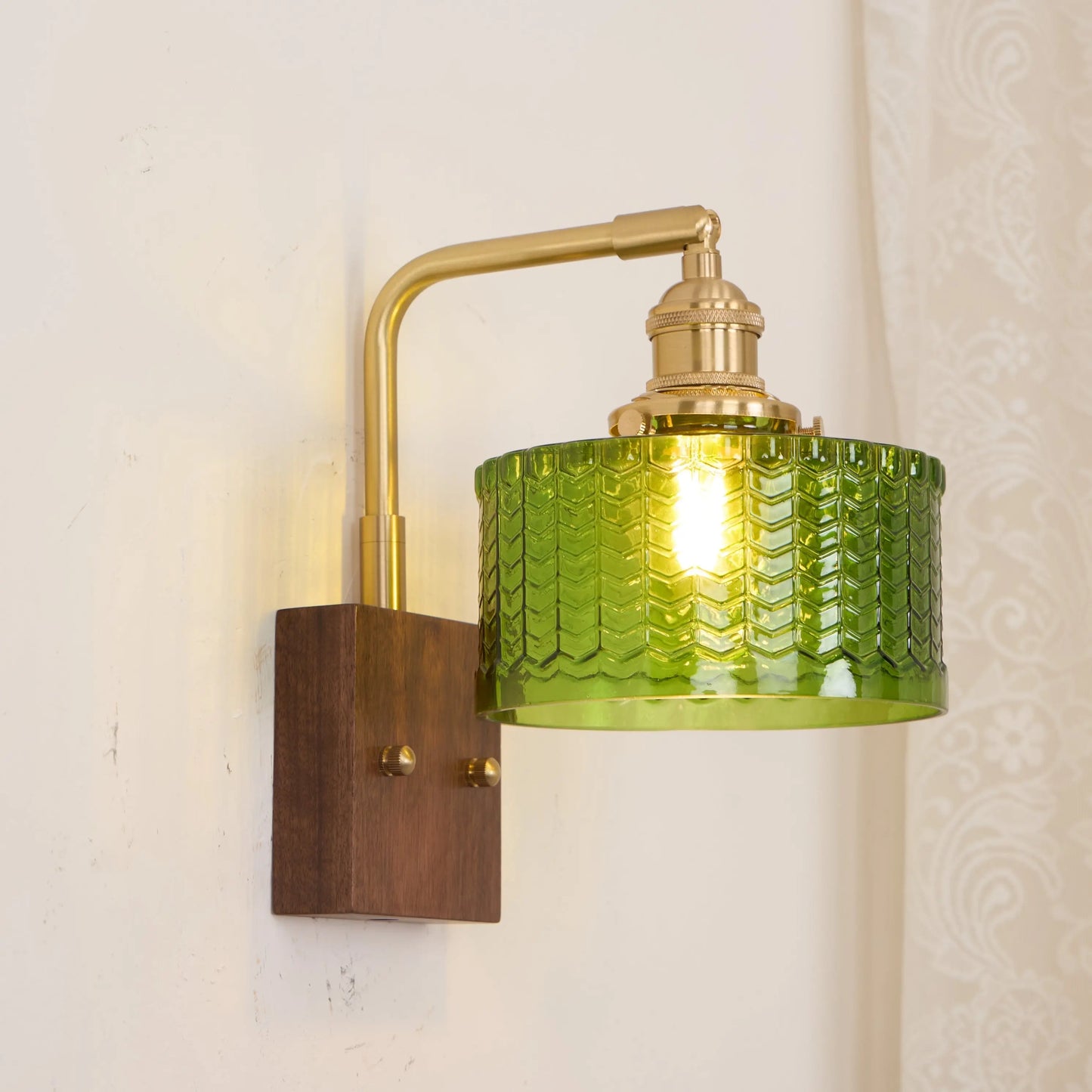 LumoGlow - Elegant Vegglampe for Modernt Interiør Motelys