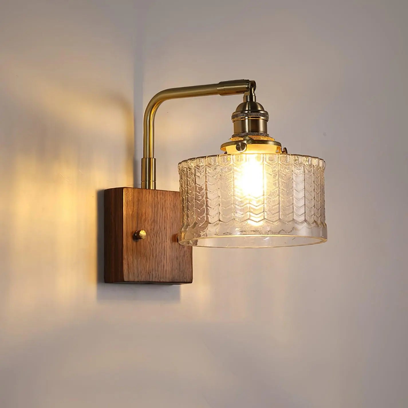 LumoGlow - Elegant Vegglampe for Modernt Interiør Motelys