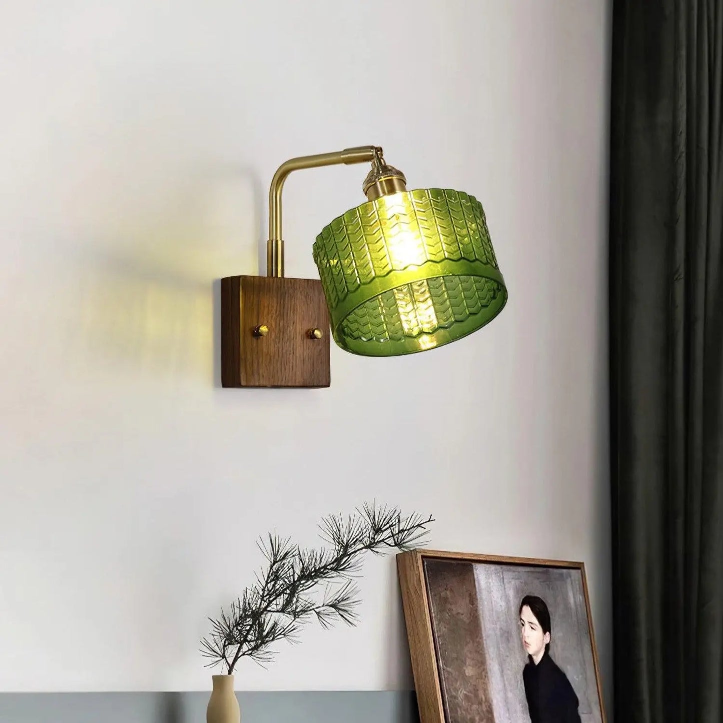 LumoGlow - Elegant Vegglampe for Modernt Interiør Motelys