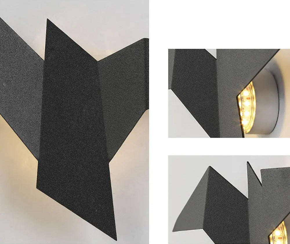 LumaFlee - Stilig Vegglampe med Fugledesign for Et Unikt Uttrykk Motelys