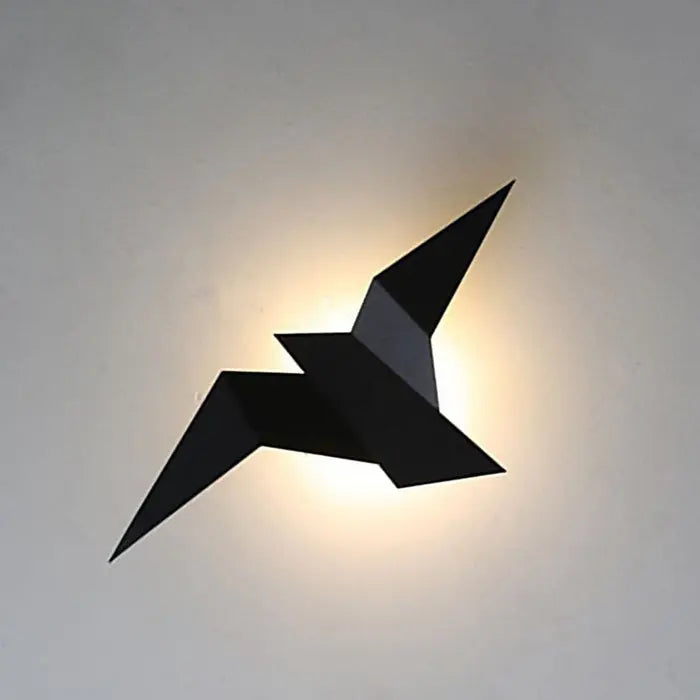 LumaFlee - Stilig Vegglampe med Fugledesign for Et Unikt Uttrykk Motelys