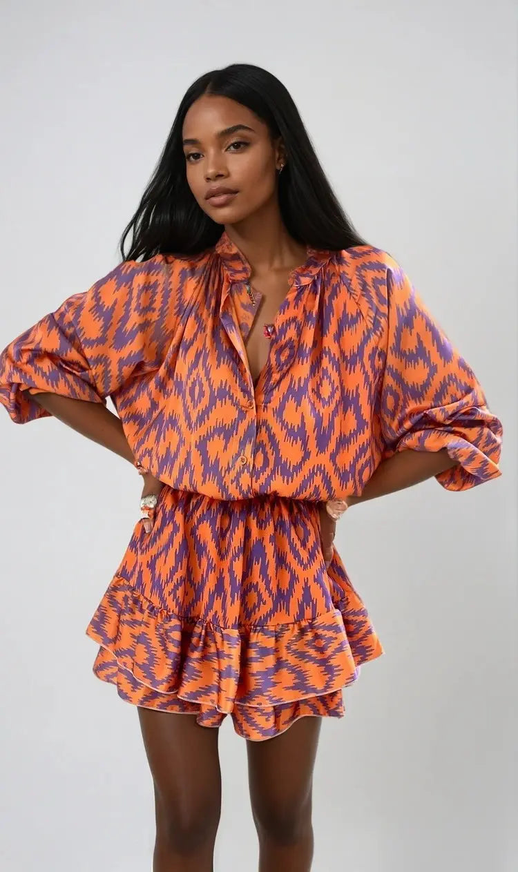 SunshineEssence - Midi Solkjole for Sommeren med Stil Motelys