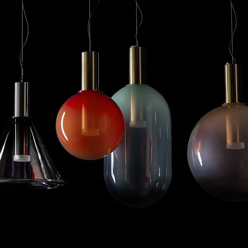 GlowSphere - Elegant Pendellampe for Stilfulle Interiør Motelys