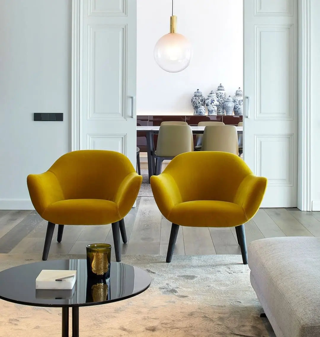 GlowSphere - Elegant Pendellampe for Stilfulle Interiør Motelys