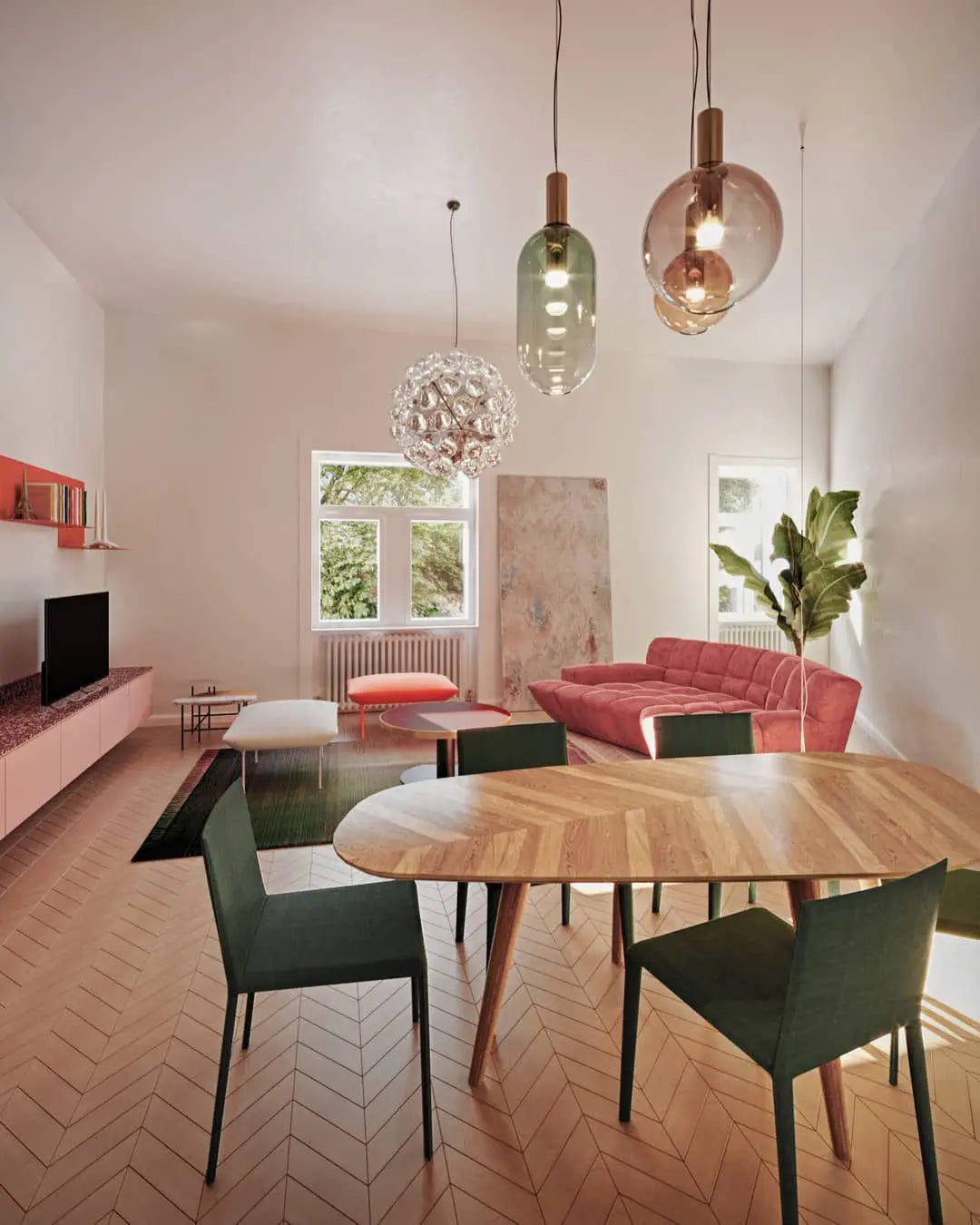 GlowSphere - Elegant Pendellampe for Stilfulle Interiør Motelys