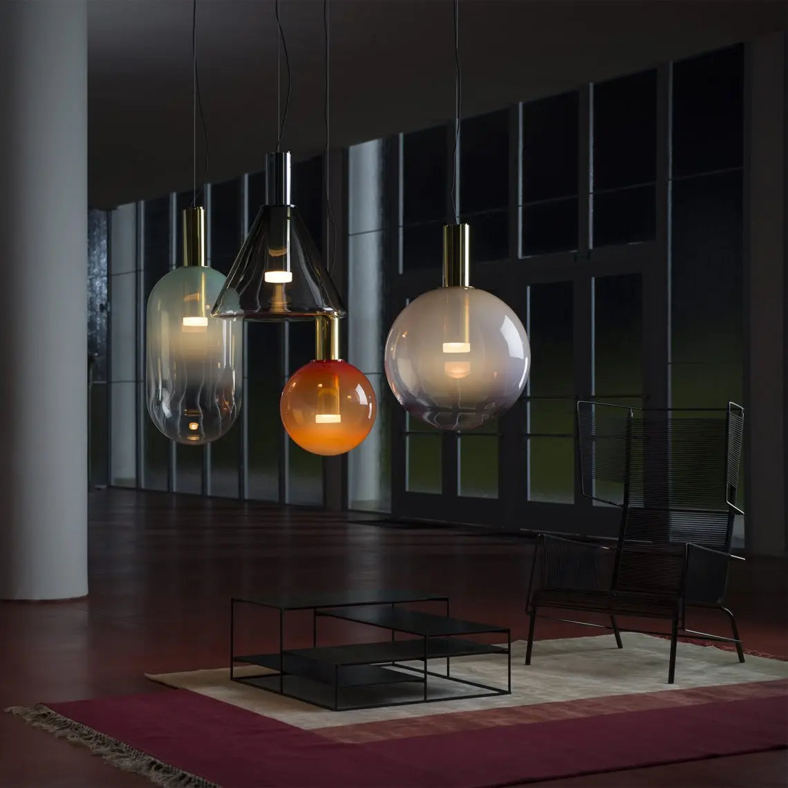 GlowSphere - Elegant Pendellampe for Stilfulle Interiør Motelys