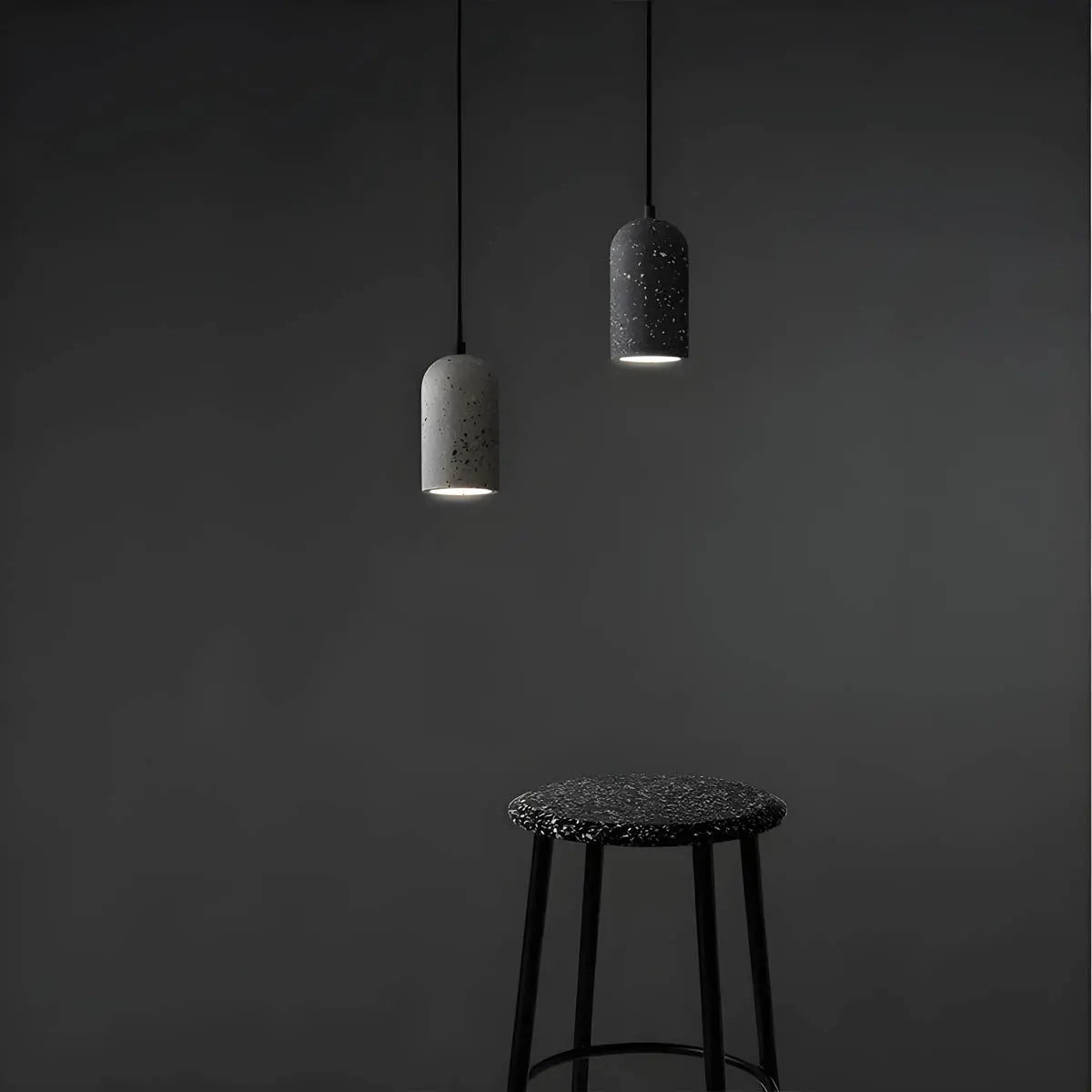 ConcreteShine - Moderne Pendellampe i Betong for Unike Rom Motelys