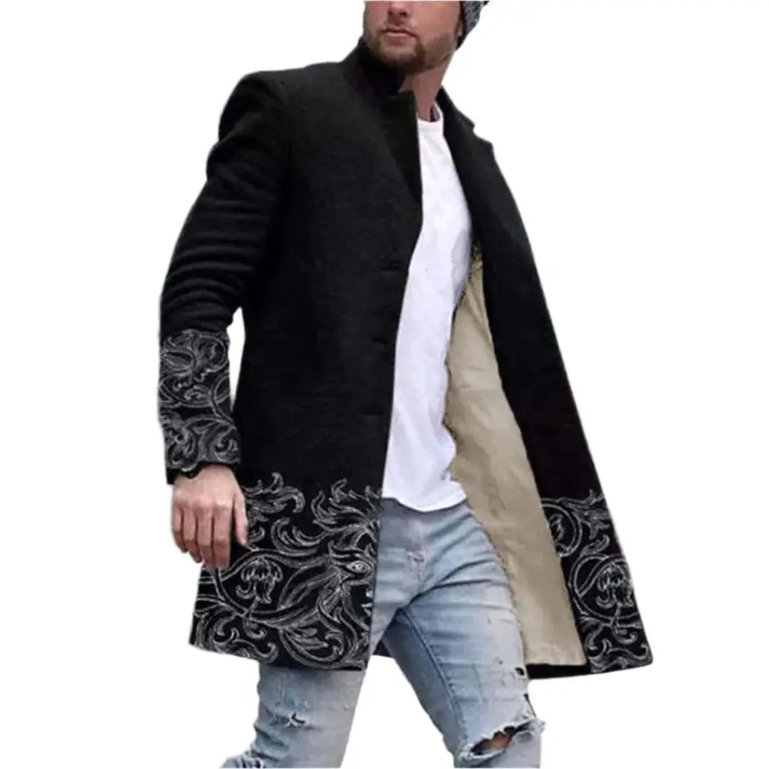 StyleMaster - Herrejakke med Iøynefallende Design for Unike Uttrykk Motelys