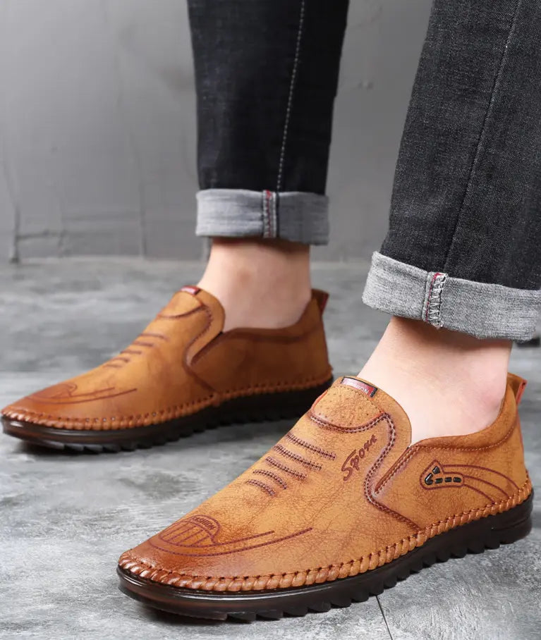 ShoeStyle - Elegante Loafers for Menn med Uovertruffen Komfort Motelys
