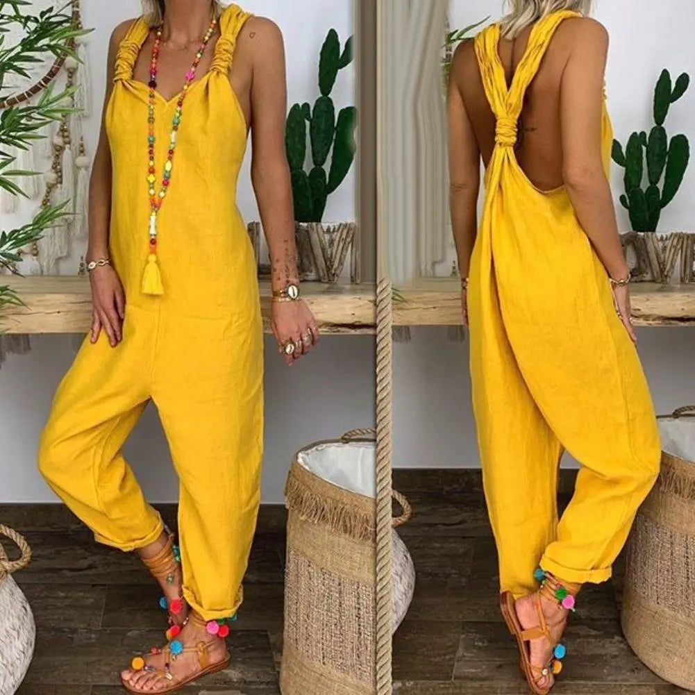UrbanVibe - Stilfull Jumpsuit for Moderne Kvinner i Trendy Design Motelys