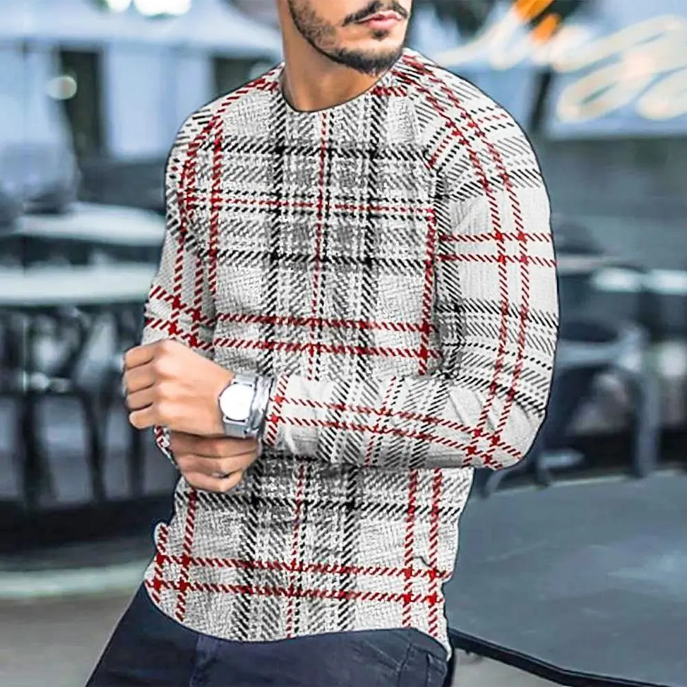 ChicFlex - Slim Fit-genser for Menn med Trendy Design Motelys