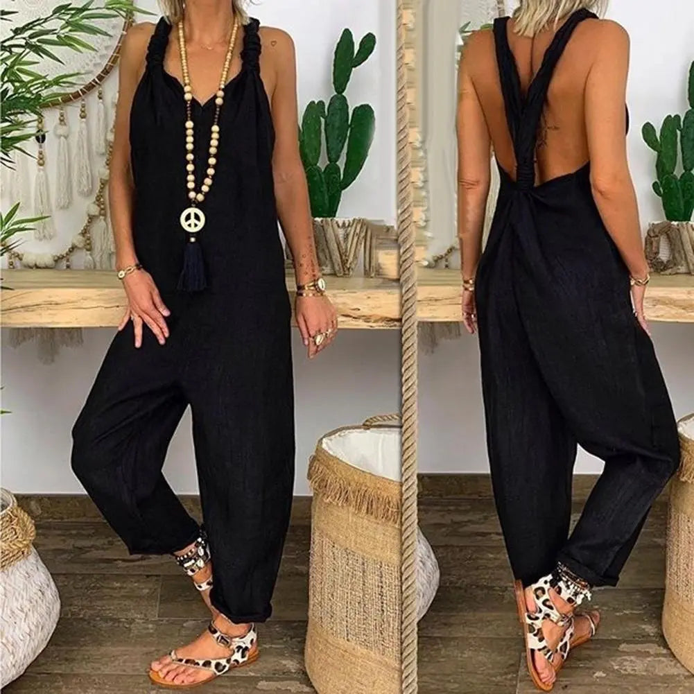 UrbanVibe - Stilfull Jumpsuit for Moderne Kvinner i Trendy Design Motelys