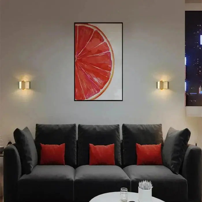 Minimalistisk vegglampe Motelys