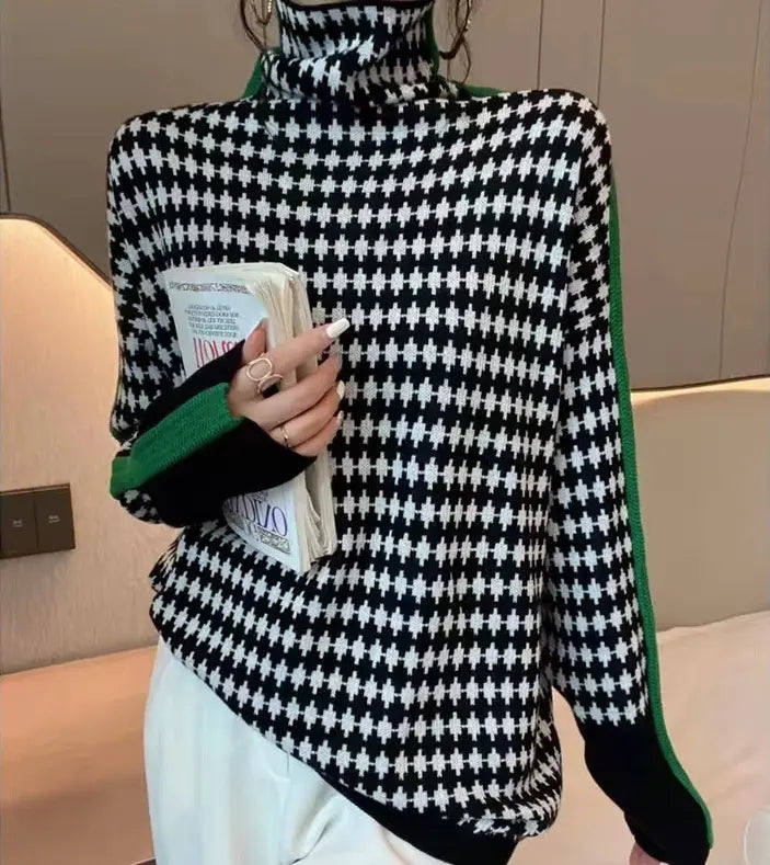 TrendyThreads - Damegenser med Ruter for Enklassisk Stil Motelys
