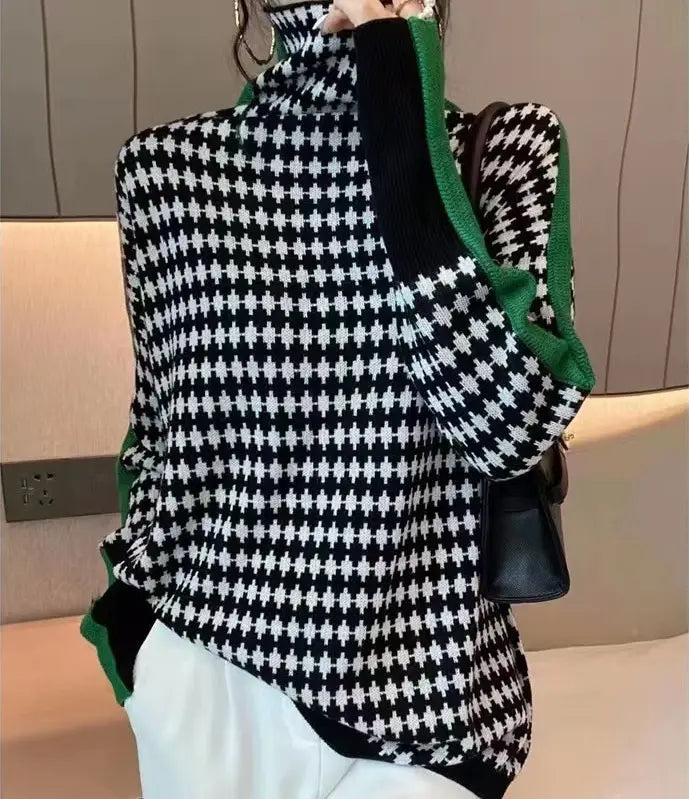 TrendyThreads - Damegenser med Ruter for Enklassisk Stil Motelys