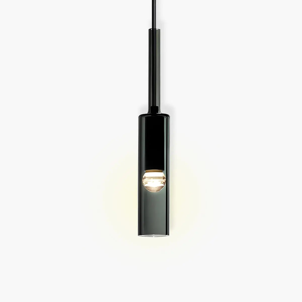 CrystalAura - Elegant Anhengslampe i Krystall for Glamourøs Belysning Motelys