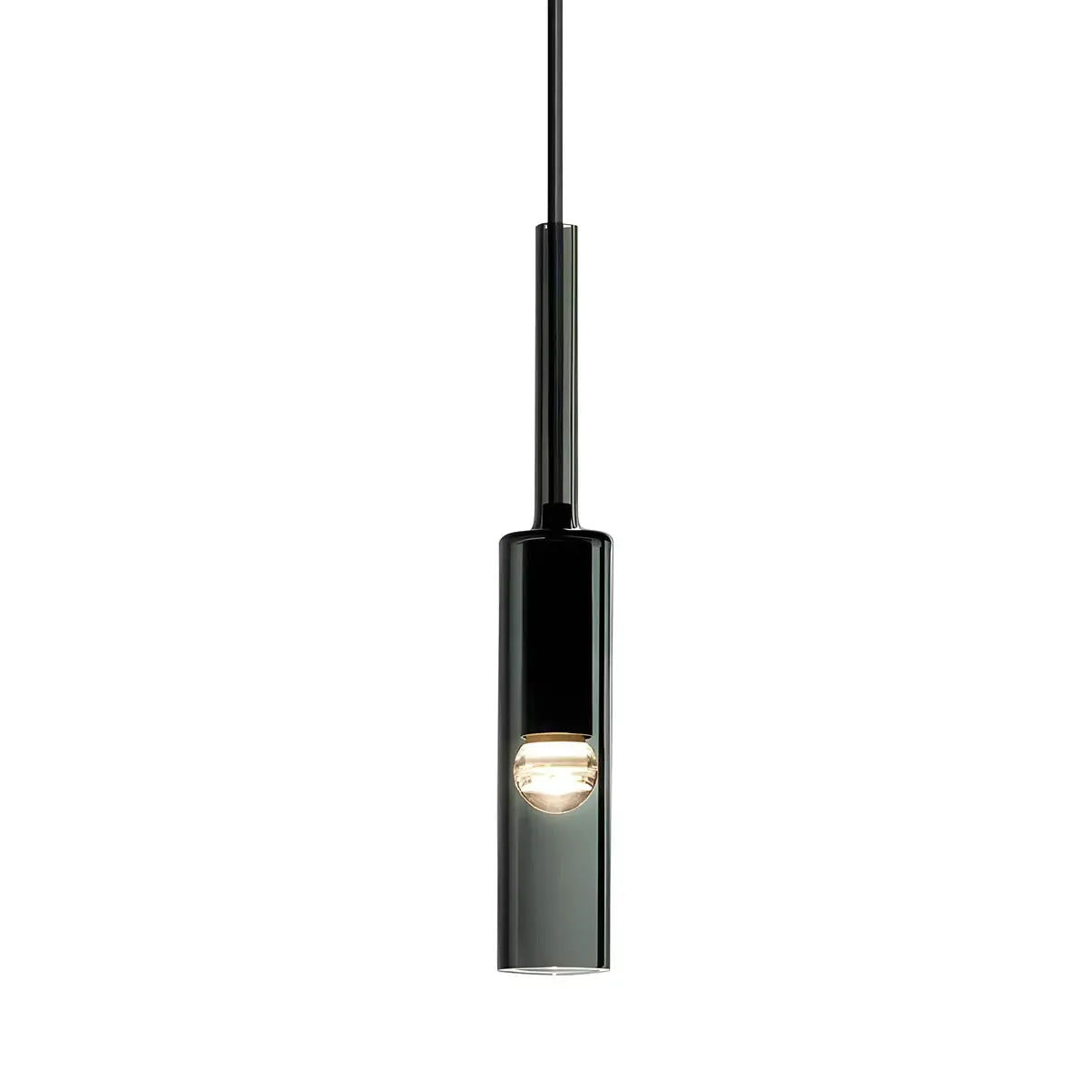 CrystalAura - Elegant Anhengslampe i Krystall for Glamourøs Belysning Motelys