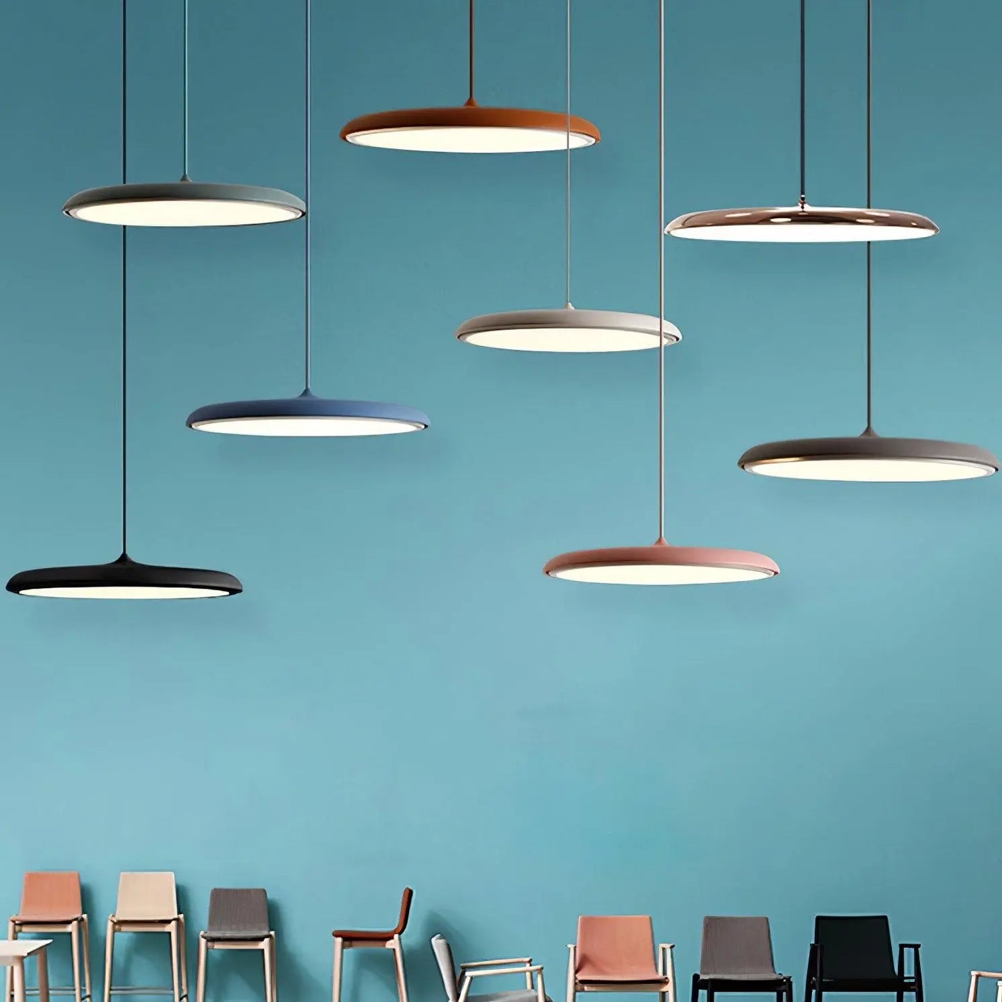 LuxeLight - Stilren Pendellampe for Hjemmekos Motelys