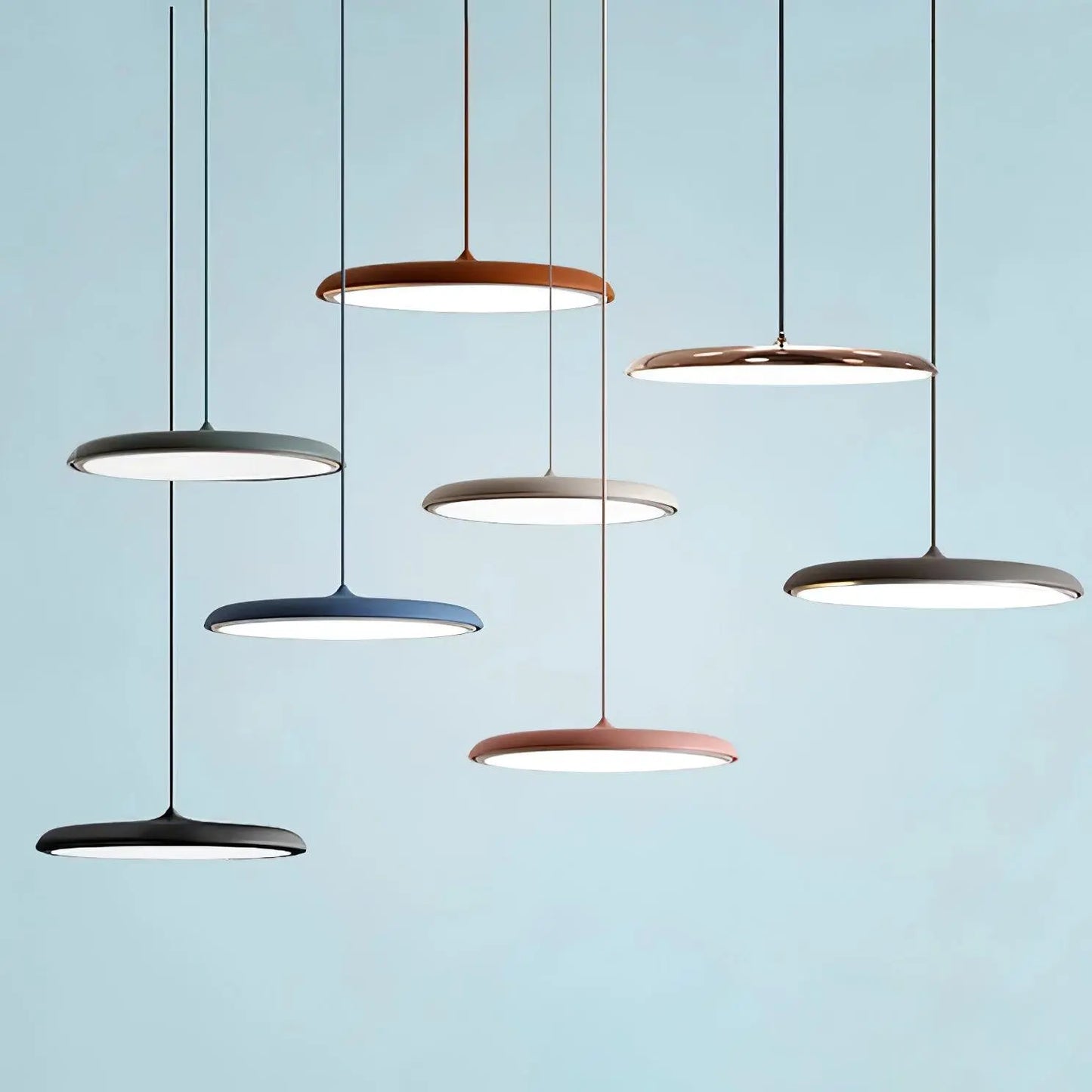 LuxeLight - Stilren Pendellampe for Hjemmekos Motelys
