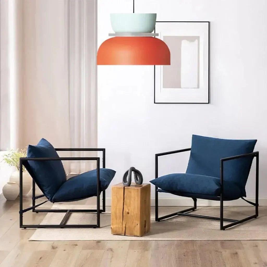 VibrantGlow - Color Block Pendellampe for Et Moderne Hjem Motelys