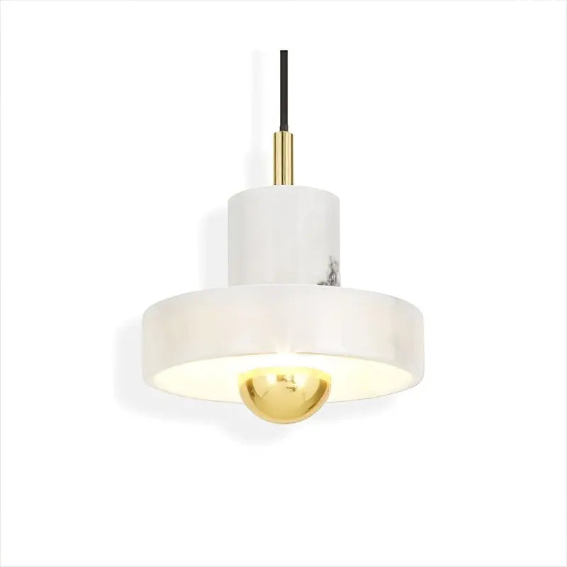 AuraLight - Elegant Marmor Pendellampe for Stilig Belysning Motelys