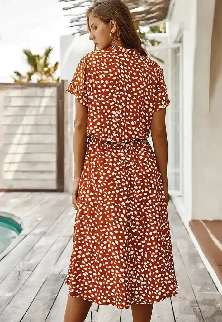 BohoChic - Midikjole i Bohemstil for En Uimotståelig Look Motelys